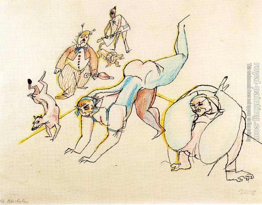 George Grosz : Akrobaten